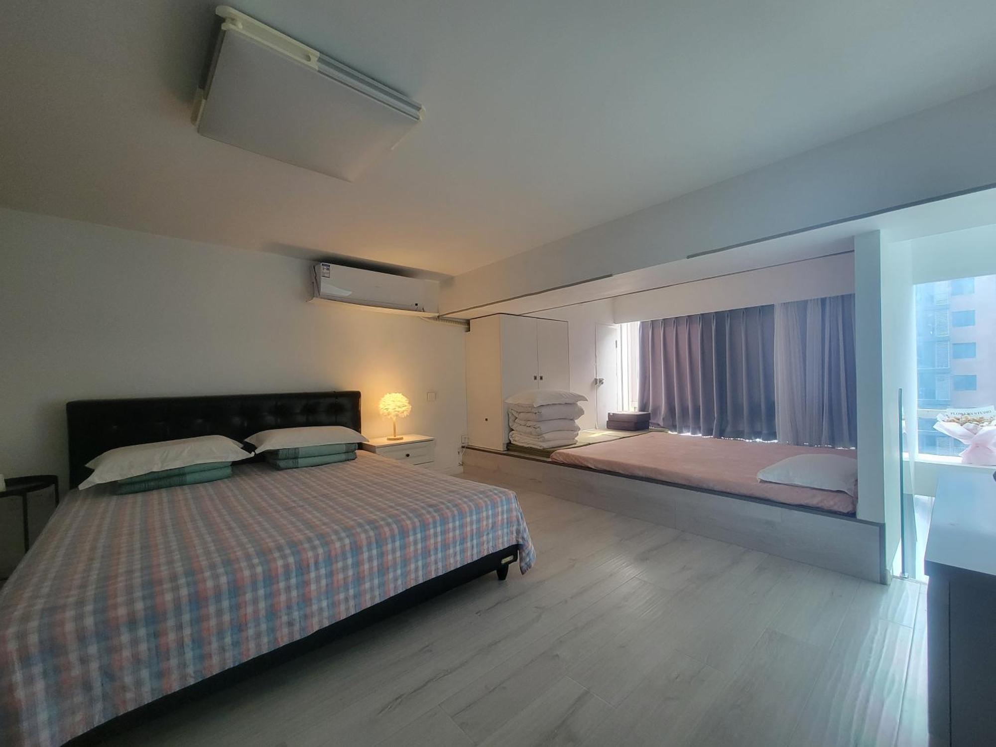 Chaoyang Joy City Hardcover Apartment Peking Exteriör bild
