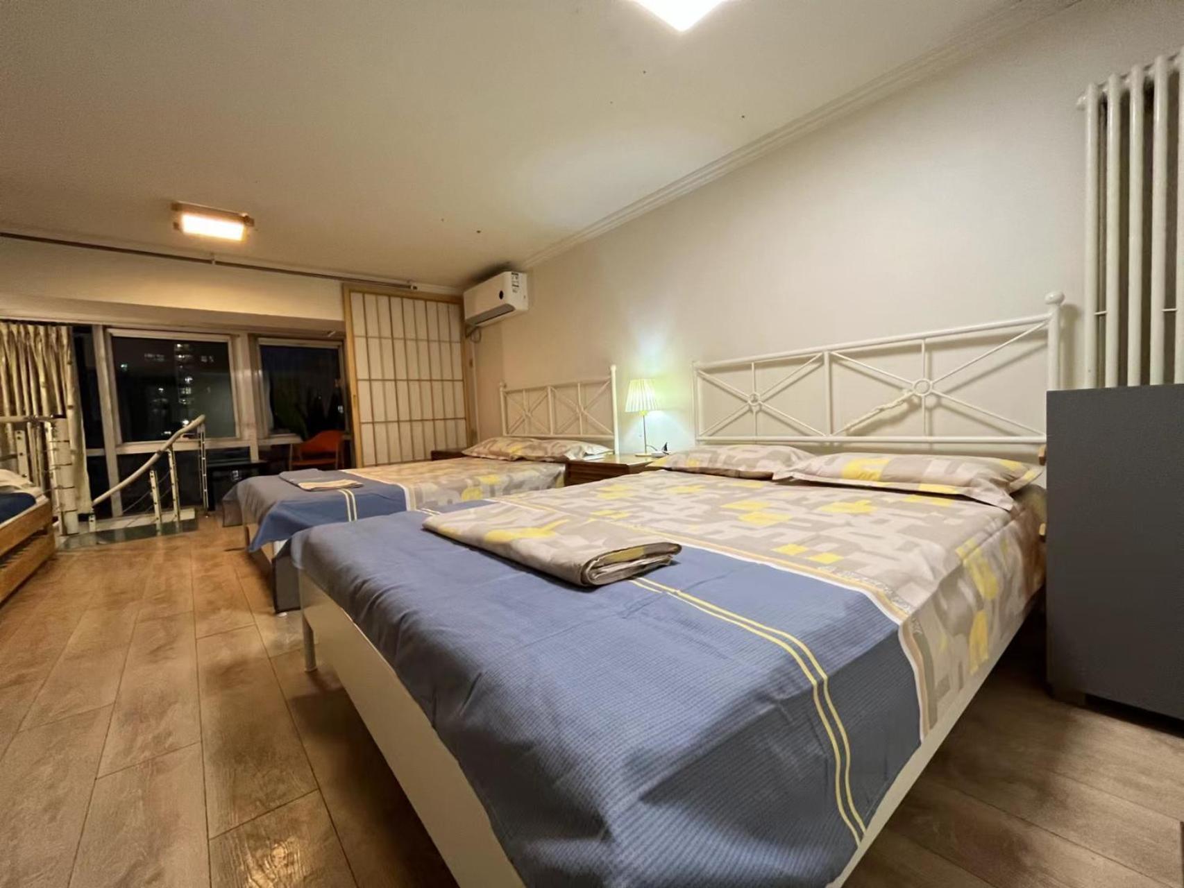 Chaoyang Joy City Hardcover Apartment Peking Exteriör bild