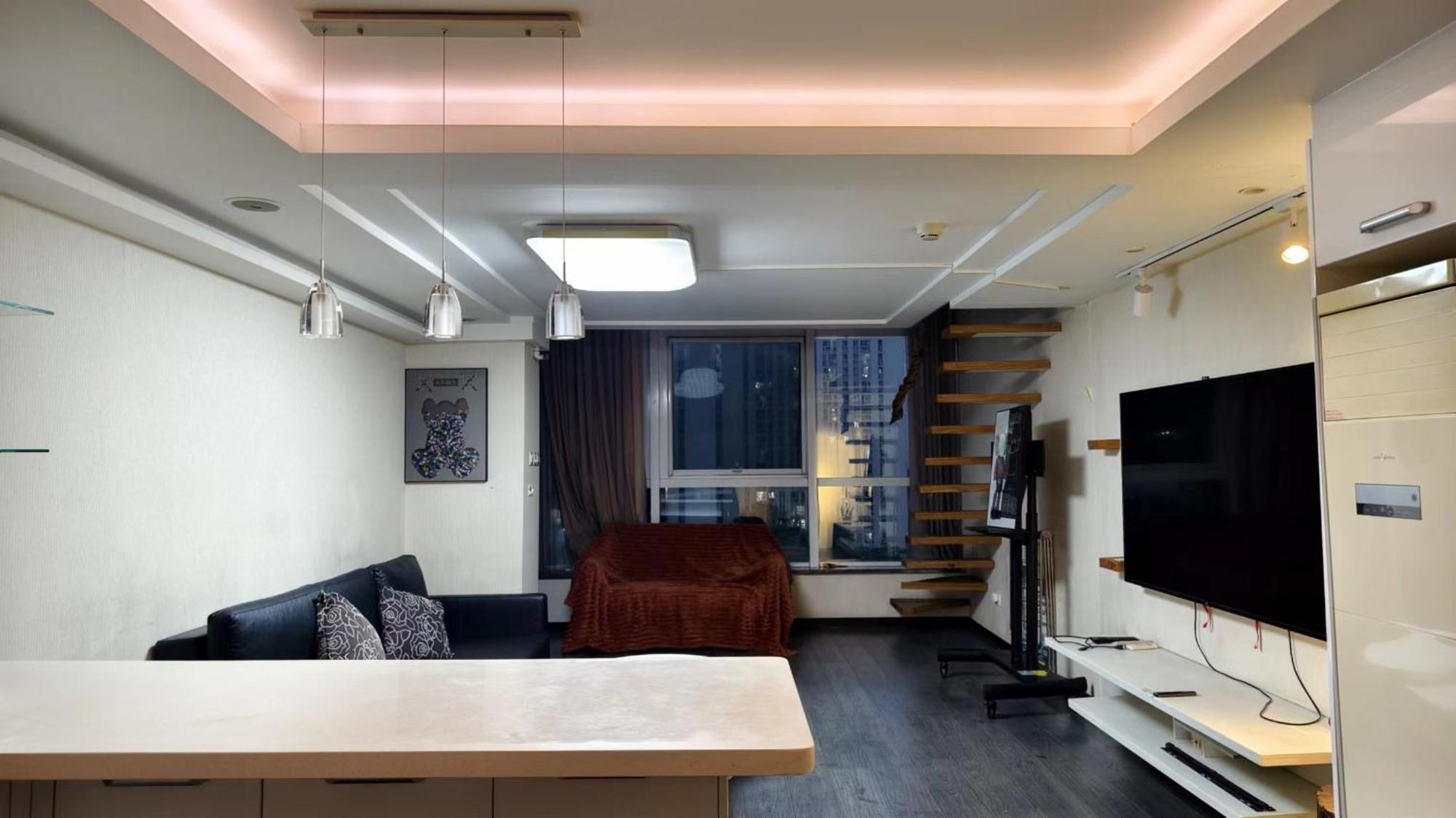 Chaoyang Joy City Hardcover Apartment Peking Exteriör bild