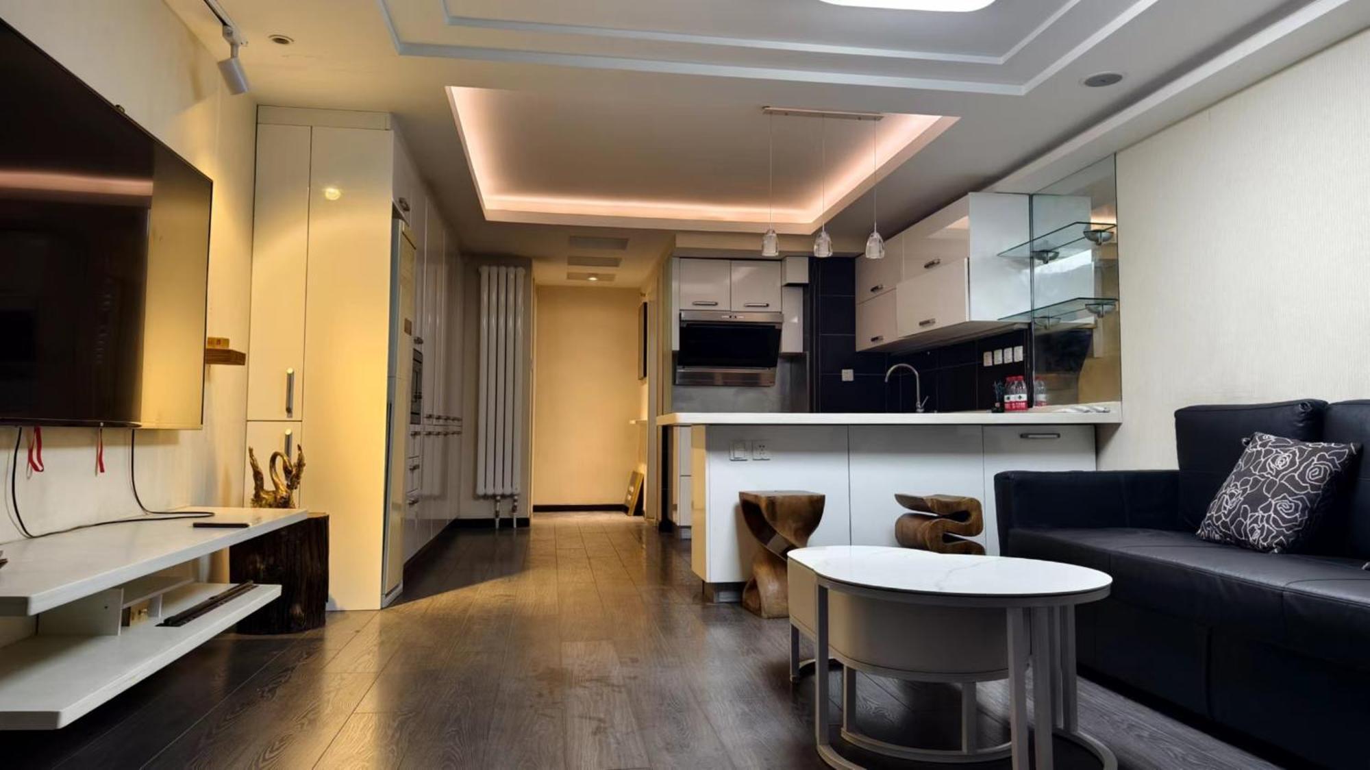 Chaoyang Joy City Hardcover Apartment Peking Exteriör bild